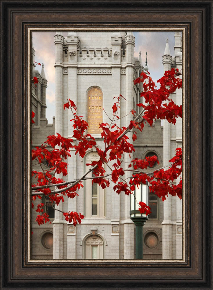 Salt Lake Temple - Veneration by Robert A Boyd