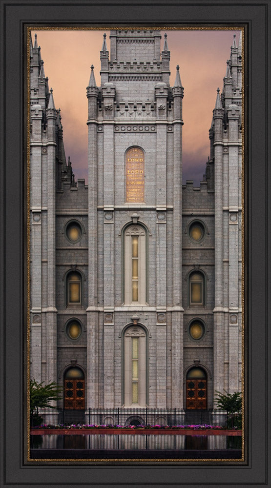 Salt Lake Temple - A Mighty Fortress by Robert A Boyd