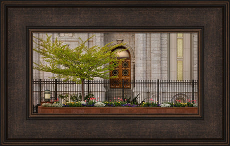 Salt Lake Temple - Sacred Doors by Robert A Boyd