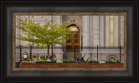 Salt Lake Temple - Sacred Doors by Robert A Boyd