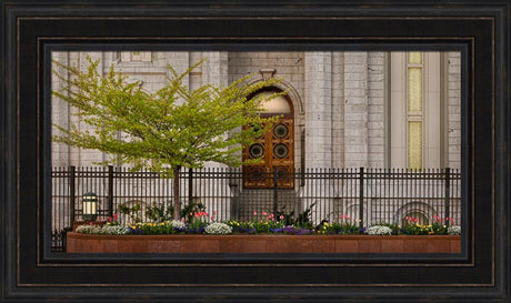 Salt Lake Temple - Sacred Doors by Robert A Boyd