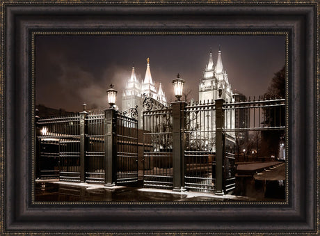 Salt Lake Temple - Straight is the Gate by Robert A Boyd