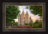 Salt Lake Temple - Calm Summer by Robert A Boyd