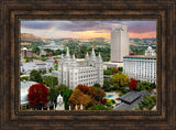 Salt Lake Temple - Temple Square by Robert A Boyd