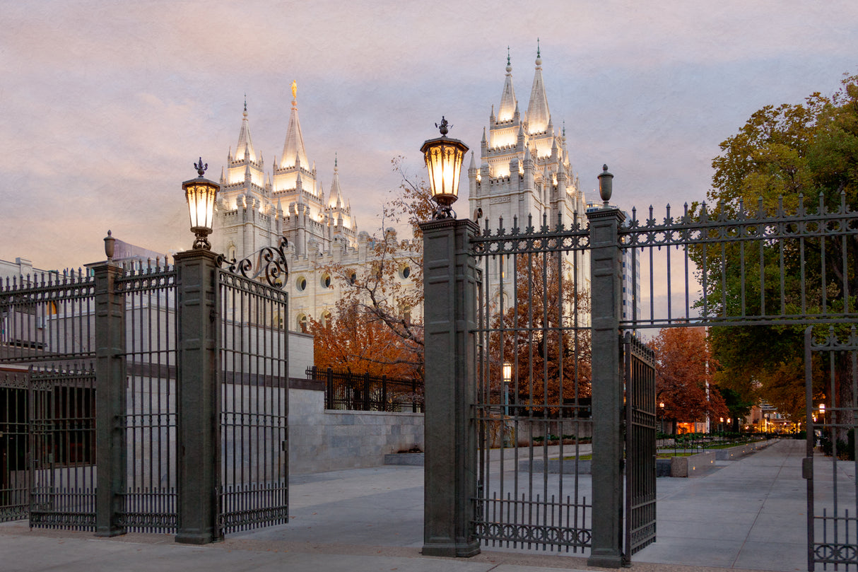 Salt Lake Temple - Enter In by Robert A Boyd