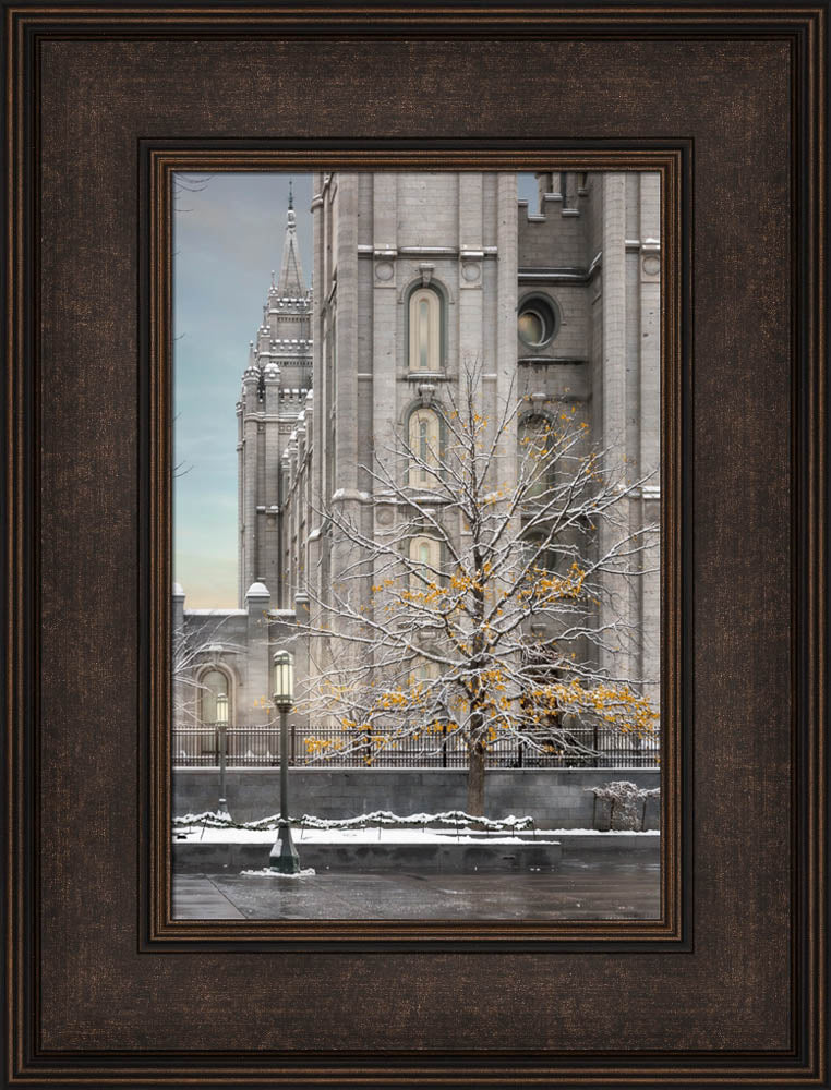 Salt Lake Temple - Tree of Life by Robert A Boyd