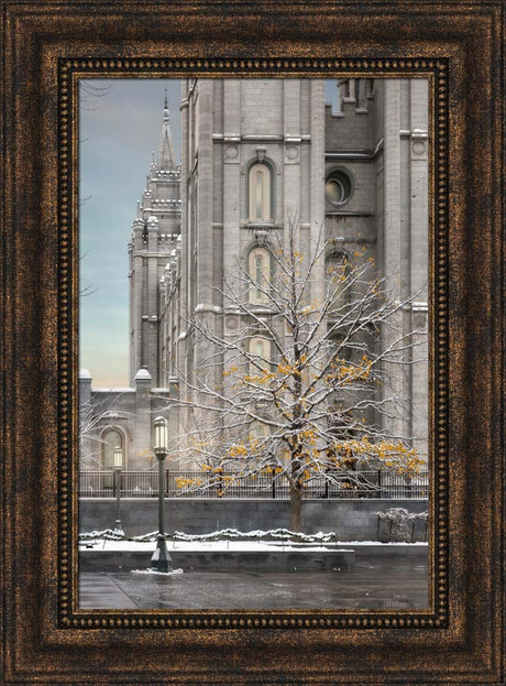 Salt Lake Temple - Tree of Life by Robert A Boyd