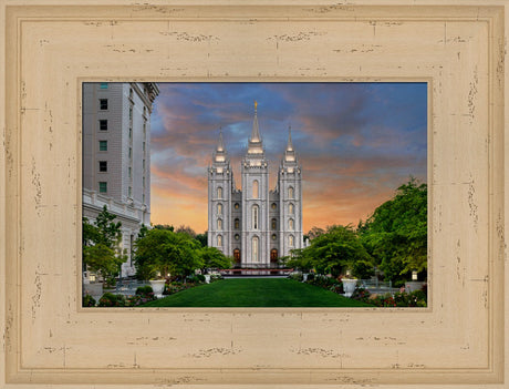 Salt Lake Temple - Amazing Grace by Robert A Boyd