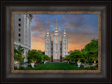 Salt Lake Temple - Amazing Grace by Robert A Boyd