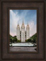 Salt Lake Temple - Chrome Series by Robert A Boyd