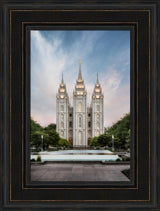 Salt Lake Temple - Chrome Series by Robert A Boyd