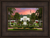 Laie Temple - Blossoming Spring by Robert A Boyd