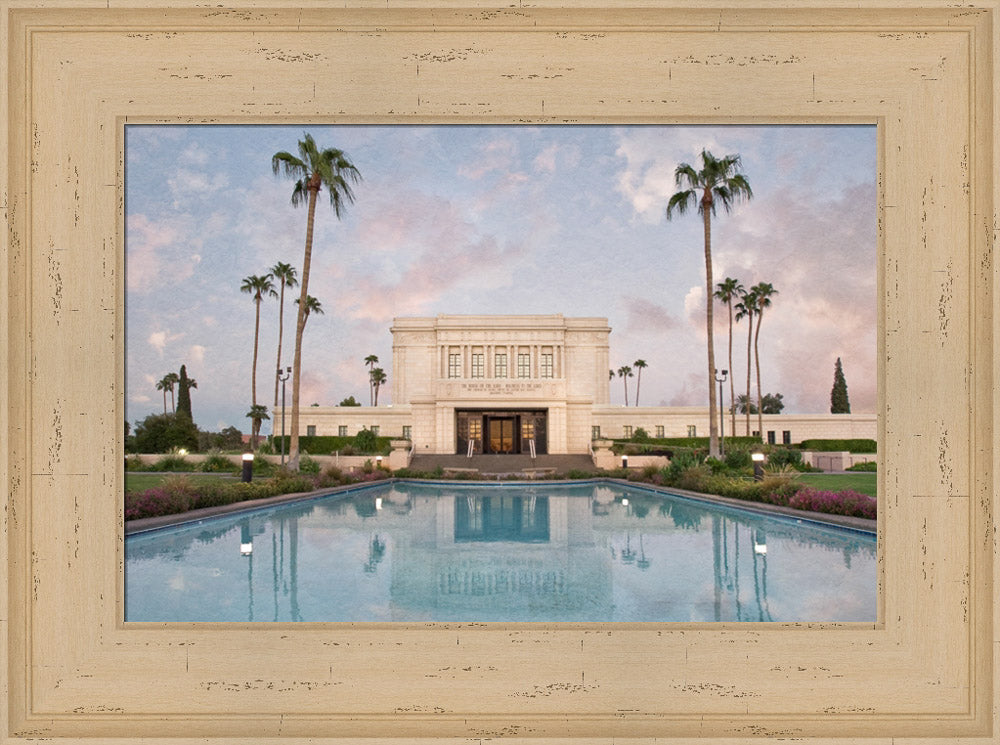 Mesa Temple - Textured by Robert A Boyd