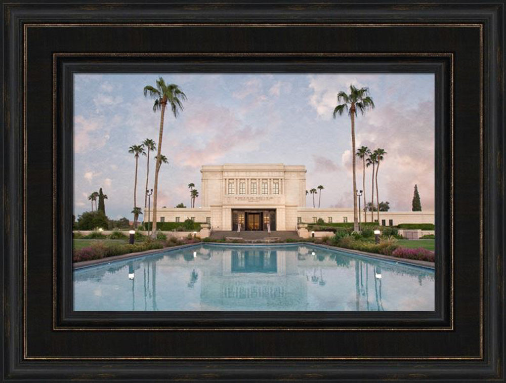 Mesa Temple - Textured by Robert A Boyd