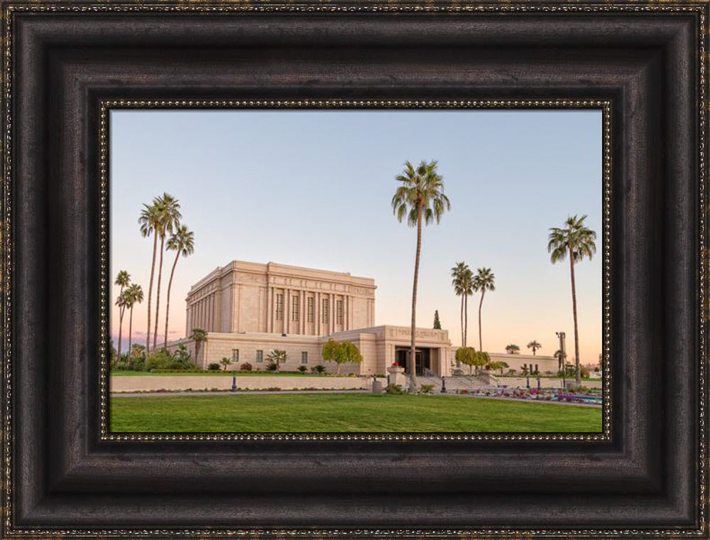 Mesa Temple - Evening by Robert A Boyd