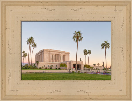 Mesa Temple - Evening by Robert A Boyd