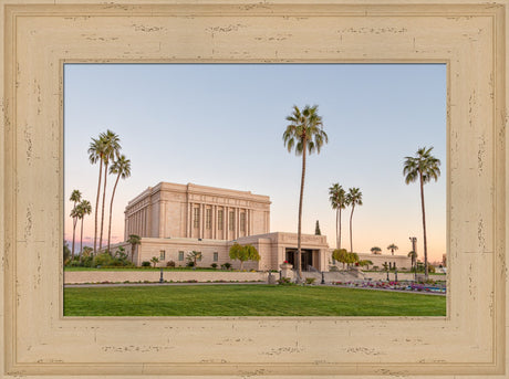 Mesa Temple - Evening by Robert A Boyd