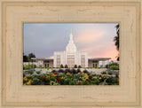 Idaho Falls Temple - Vibrant Morning by Robert A Boyd