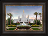 Oakland Temple - Fountains by Robert A Boyd