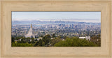 Oakland Temple - City Scape Panoramic by Robert A Boyd