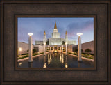 Oakland Temple - Reflection Pool by Robert A Boyd