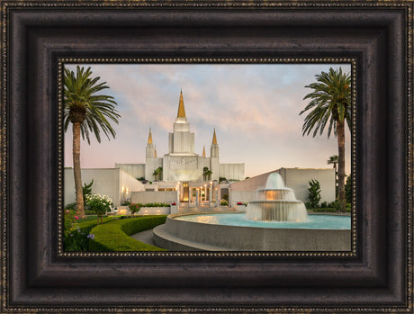 Oakland Temple - Fountain of Living Waters by Robert A Boyd