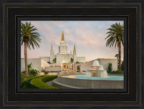 Oakland Temple - Fountain of Living Waters by Robert A Boyd