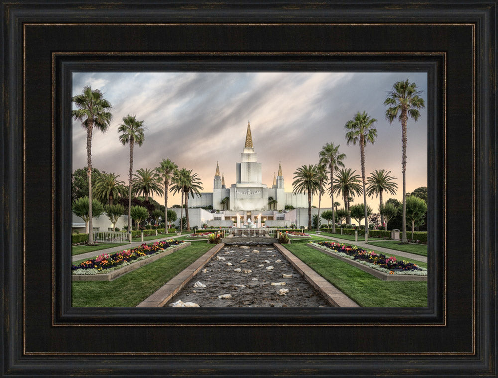 Oakland Temple - Chrome Series by Robert A Boyd