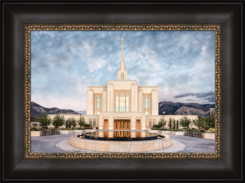 Ogden Temple - Chrome Series by Robert A Boyd