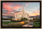 Ogden Temple - Garden Path by Robert A Boyd