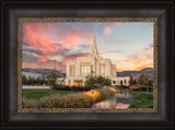 Ogden Temple - Garden Path by Robert A Boyd