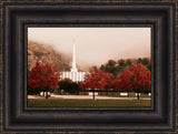 Provo Temple - Sepia by Robert A Boyd