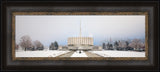 Provo Temple - Fog Panoramic by Robert A Boyd