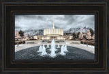 Provo Temple - Chrome Series by Robert A Boyd