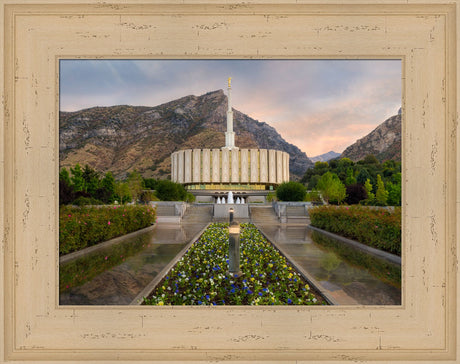 Provo Temple - Covenant Path by Robert A Boyd