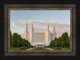 Washington DC Temple - Sunrise by Robert A Boyd