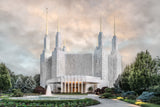 Washington DC Temple - Chrome Series by Robert A Boyd