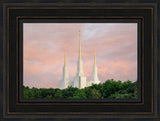 Washington DC Temple - Spires by Robert A Boyd