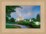 Seattle Temple - Fountains by Robert A Boyd