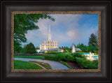 Seattle Temple - Fountains by Robert A Boyd