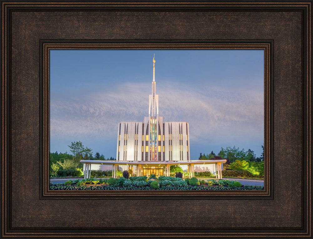 Seattle Temple - Welcome to the Temple by Robert A Boyd