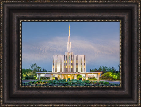 Seattle Temple - Welcome to the Temple by Robert A Boyd