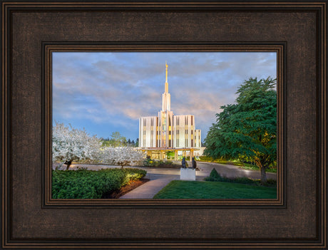 Seattle Temple - Garden Path by Robert A Boyd