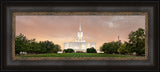 Jordan River Temple - Evening Panoramic by Robert A Boyd