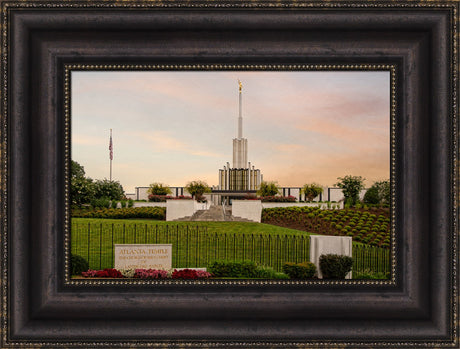 Atlanta Temple - Summer Morning by Robert A Boyd