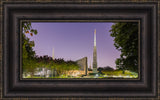 Dallas Temple - Purple Morning by Robert A Boyd