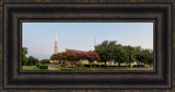 Dallas Temple - Panoramic Trees by Robert A Boyd