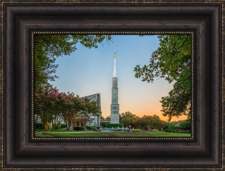 Dallas Temple - Sunrise by Robert A Boyd