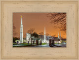 Chicago Temple - Evening Glow by Robert A Boyd