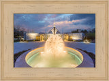 Chicago Temple - Fountains by Robert A Boyd